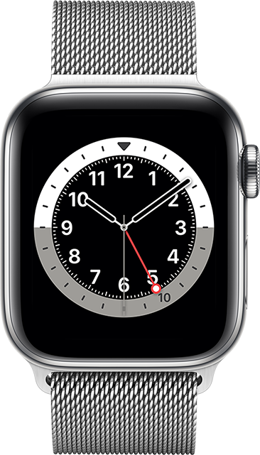 Apple Watch Series 6 44mm 32 GB in Silver Stainless - Silver